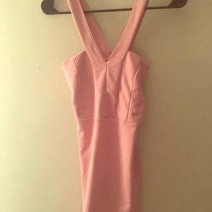 Apricot lane boutique pink dress